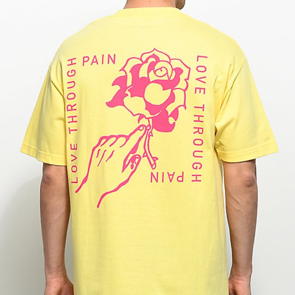 Empyre Ardent Rose Yellow T-Shirt (Zumiez)
